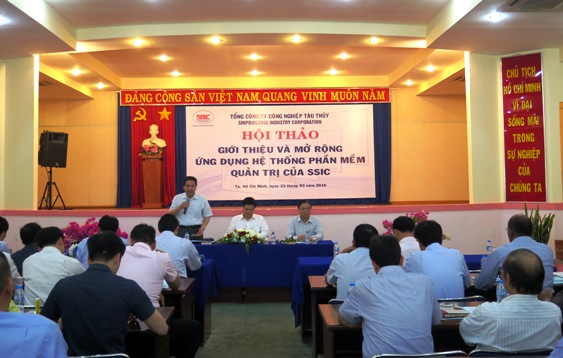 Hội thảo giới thiệu và mở rộng ứng dụng hệ thống phần mềm quản trị của SSIC